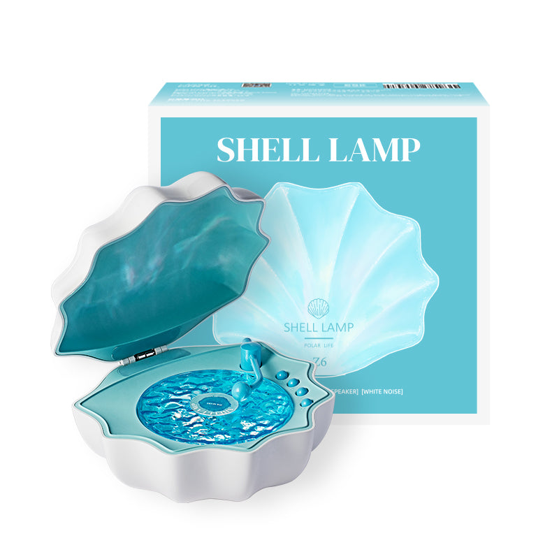 Glacier gift for her Blue Shell northern night light Projector